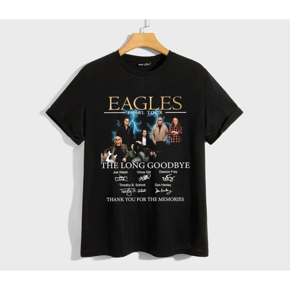 Eagles Band Tour  Shirteagles The Long Goodbye Shirt
